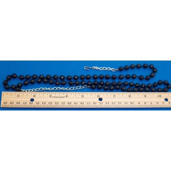 32 Inch Vintage Gothic Beaded Necklace - D26 - Picture 4 of 4